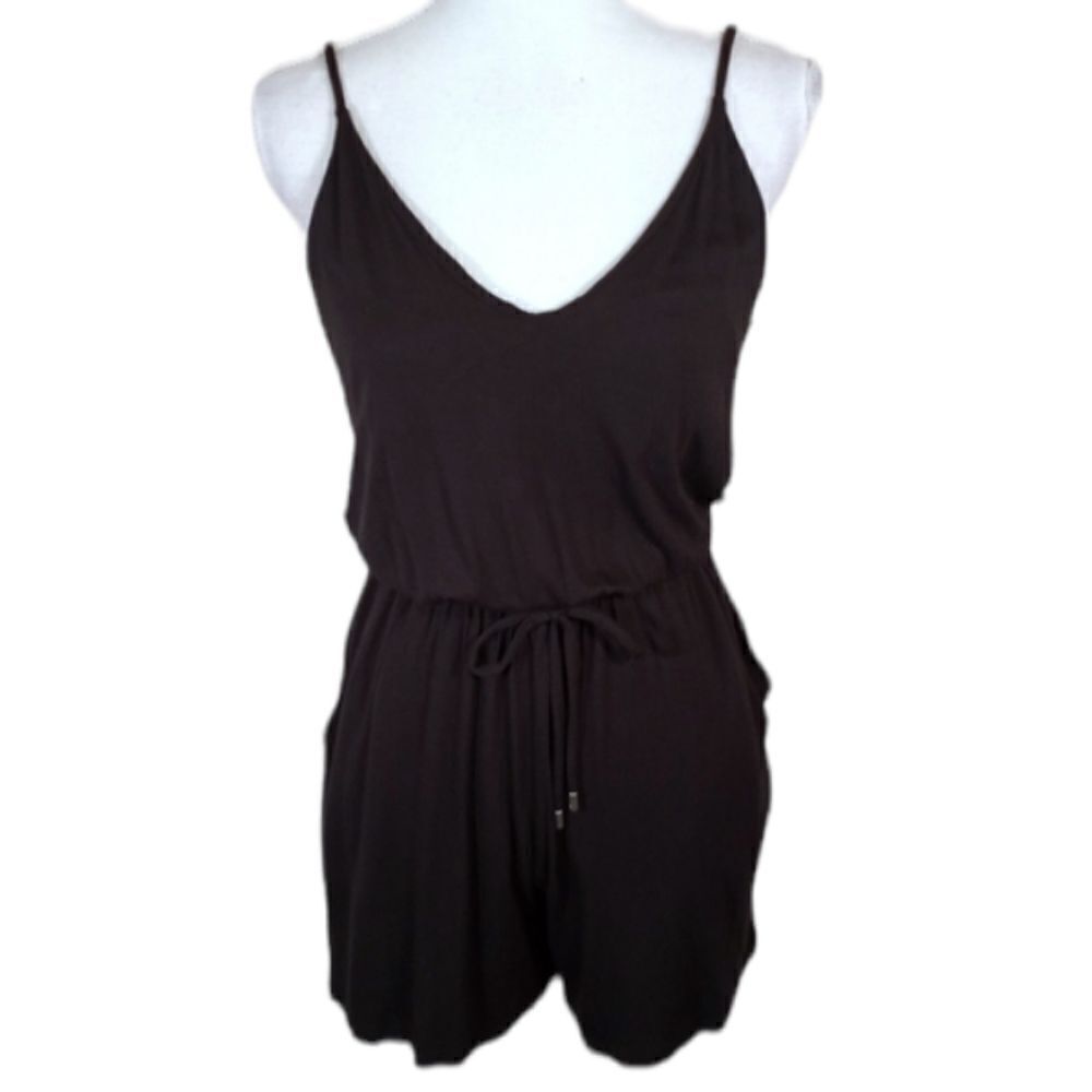 H&M BLACK ROMPER SZ.S EUC